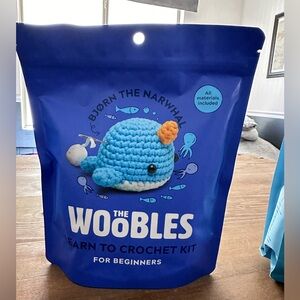 4 Woobles crochet kits